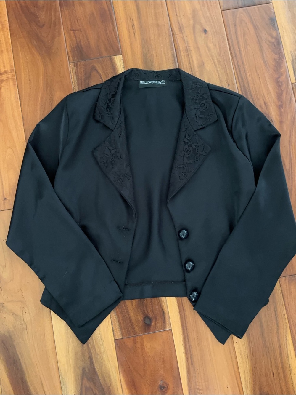 Black Gothic Suit Jacket